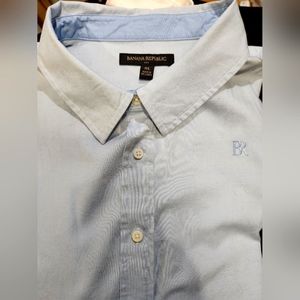 Banana Republic Blue collared shirt